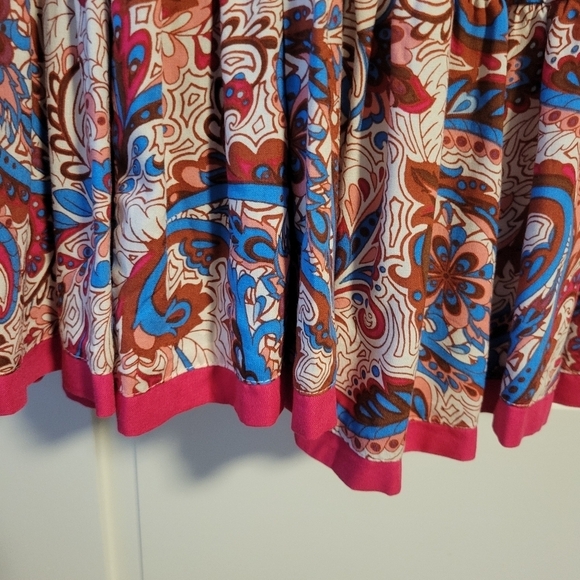 Soft surroundings Kara Framboise Paisley Maxi dress. - Picture 8 of 16